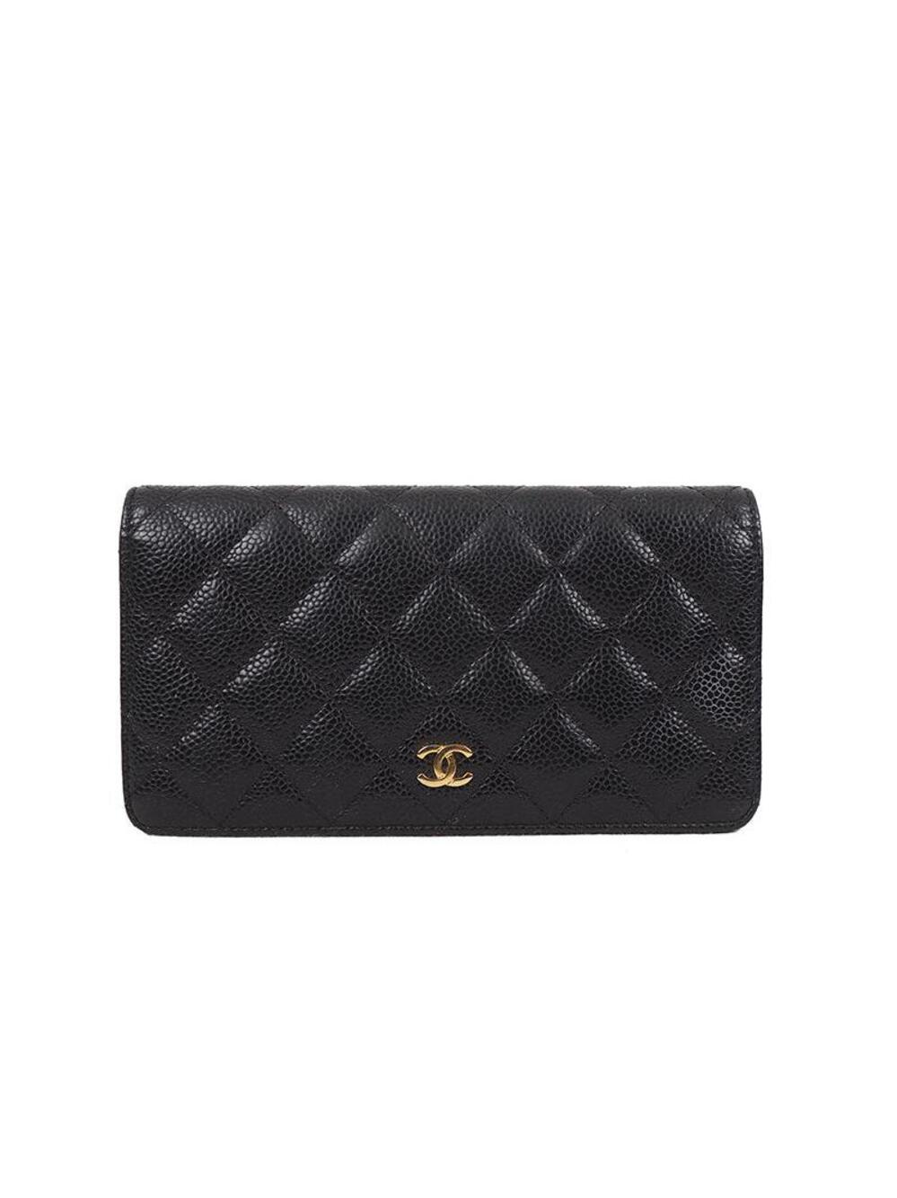 Chanel Caviar Classic Flap Long Wallet #358713C54B